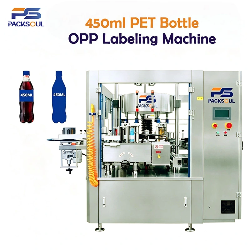 450ml PET Bottle OPP Labeling Machine