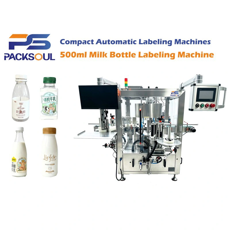 500ml Milk Bottle Labeling Machine