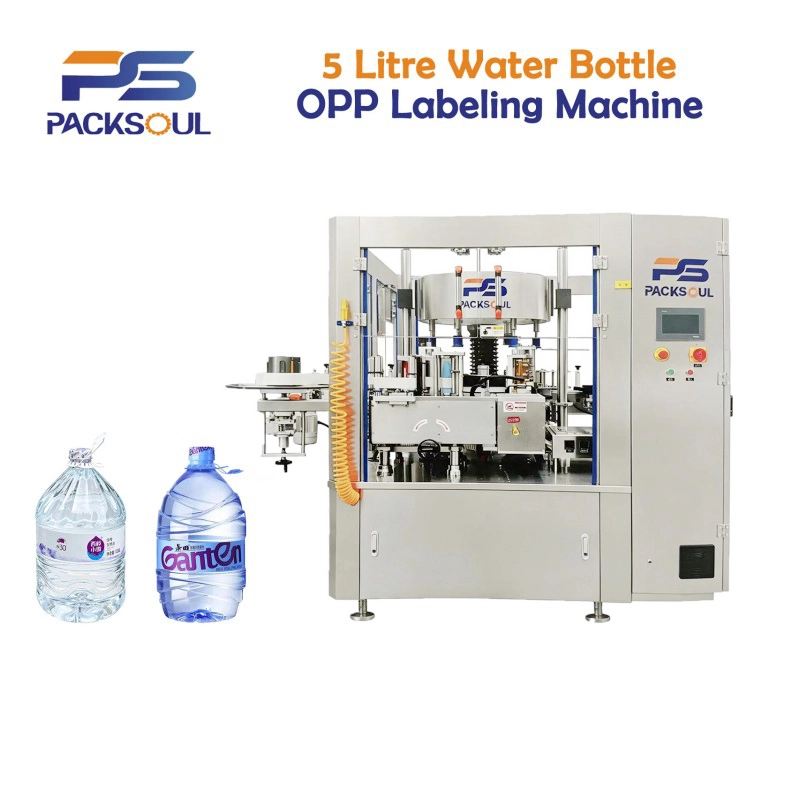 5L Water Bottle OPP Labeling Machine
