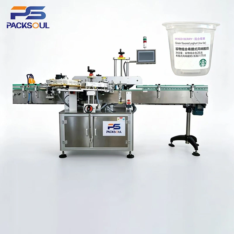 Cup Self Adhesive Labeling Machine
