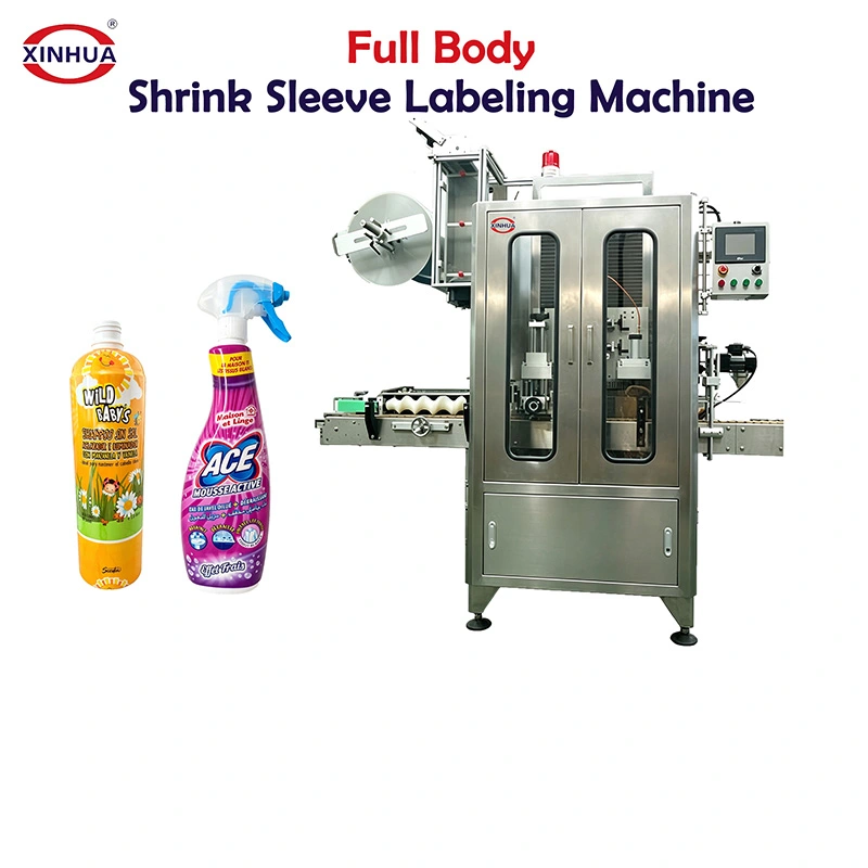 Full-Body Shrink Sleeve Labeling Machine