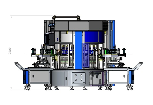 Irregular Bottle Self Adhesive Labeling Machine