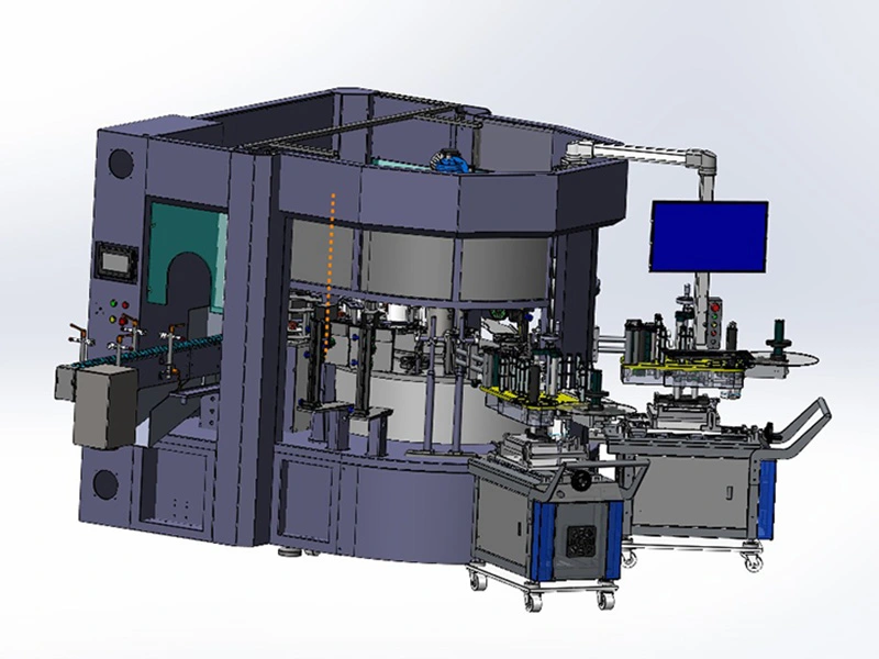 Milk Bottle Self Adhesive Labeling Machine