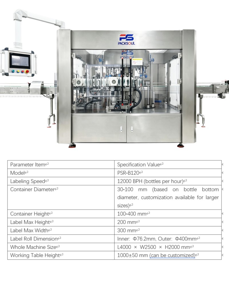 Rotary Self Adhesive Labeling Machines