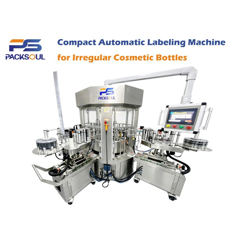 Irregular Cosmetic Bottle Labeling Machine Irregular Cosmetic Bottle Labeling Machine