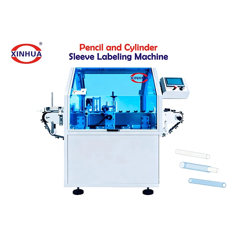 Pencil and Cylinder Sleeve Labeling Machine