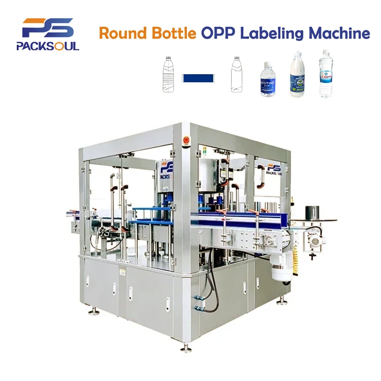 Round Bottle OPP Labeling Machine