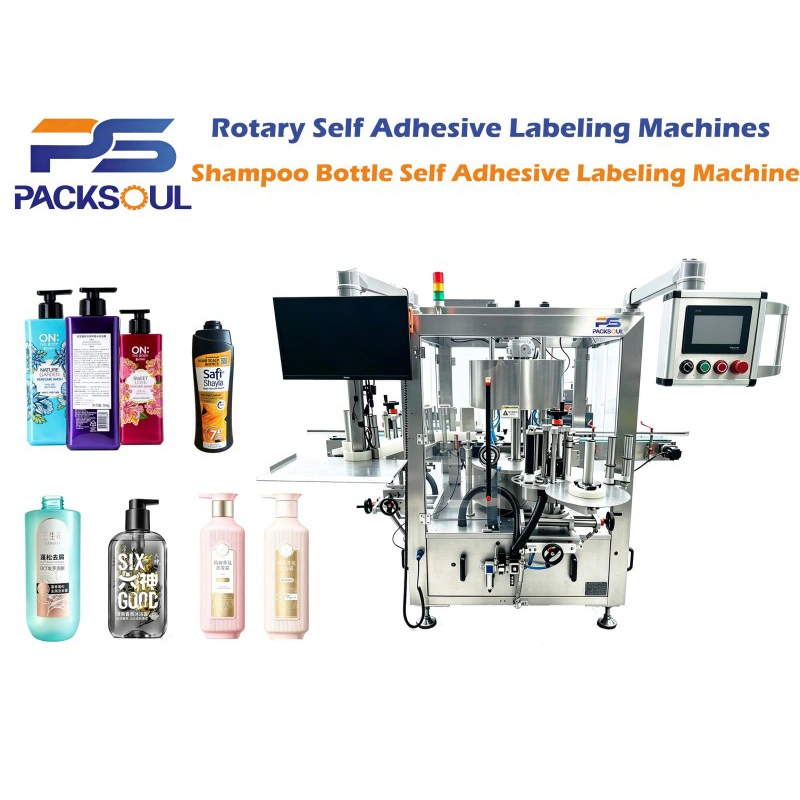 Shampoo Bottle Self Adhesive Labeling Machine