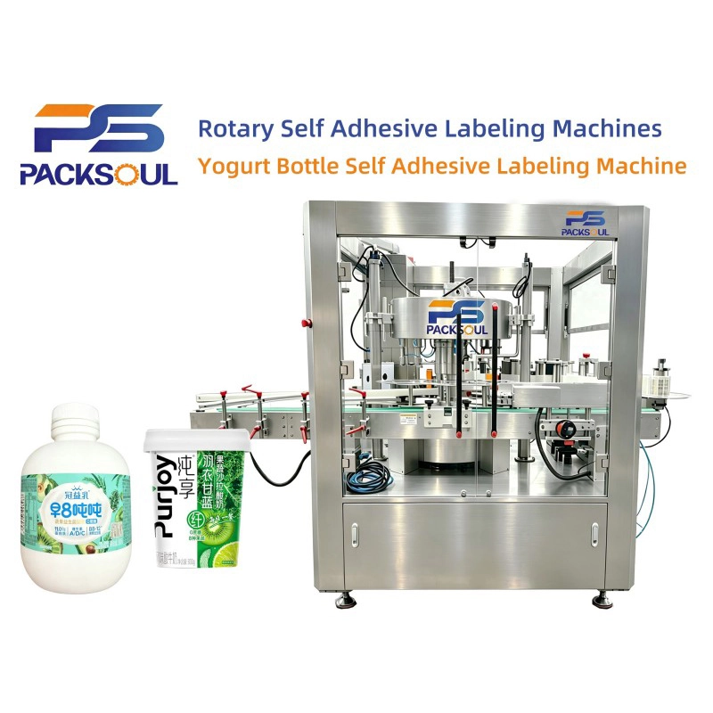 Yogurt Bottle Self Adhesive Labeling Machine